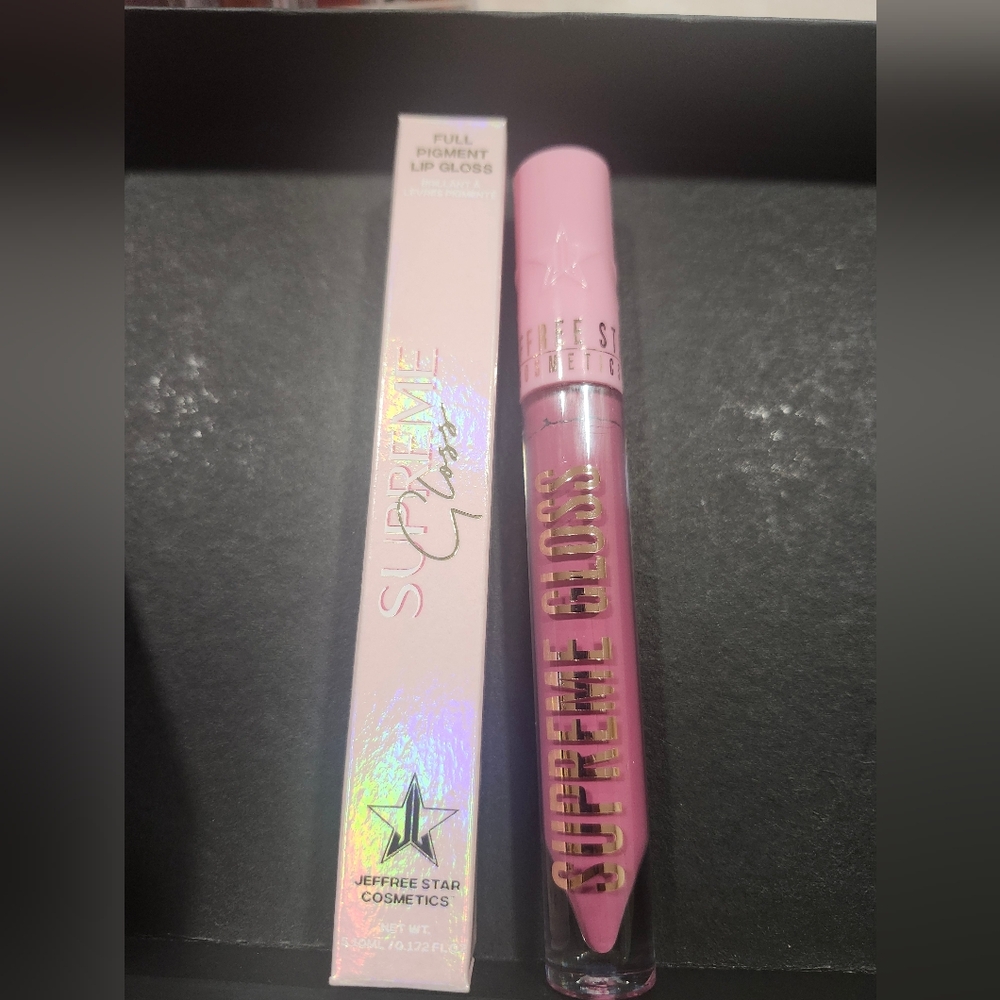 Jeffree Star Pink Lip Balm Gloss - Please Forgive Me